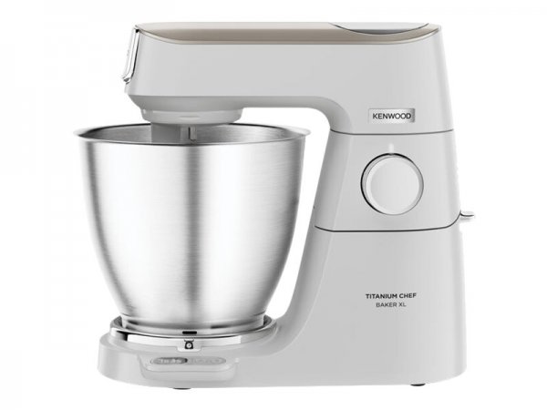 JVC Kenwood Titanium Chef Baker XL KVL65.001WH Impastatrice planetaria 1200W 7L - Sbattitore con bas