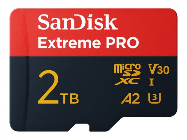 SanDisk Ext PRO microSDXC 2TB+SDAdapt