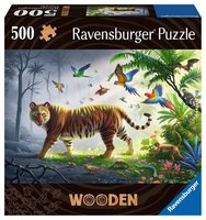 Ravensburger RAV Wooden Puzzle Tiger im Dschungel 17514