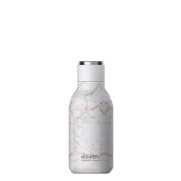 Asobu Urban - 460 ml - Sport - Uso quotidiano - Trekking - Grigio - Bianco - Acciaio inossidabile -