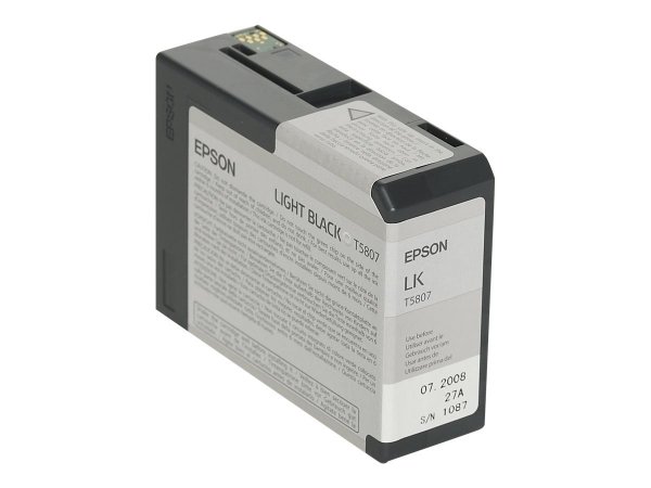 Epson Tanica Nero-light - Inchiostro a base di pigmento - 80 ml - 1 pz