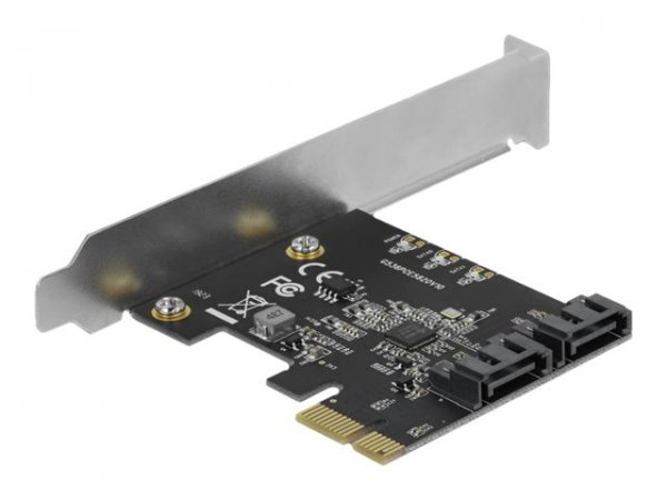 Delock 90431 - PCIe - SATA - Cina - JMicron JMB582 - 6 Gbit/s - Windows 10 Education - Windows 10 Ed