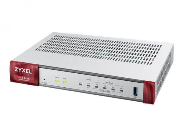 ZyXEL USG Flex 100 - 0,9 Gbit/s - 0,27 Gbit/s - 42,65 BTU/h - 989810 h - DCC - CE - C-Tick - LVD - I