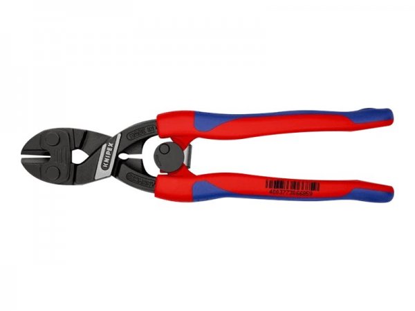 KNIPEX CoBolt - Pinze per tagliabulloni - Acciaio al cromo vanadio - Plastica - Blu/Rosso - 20 cm -