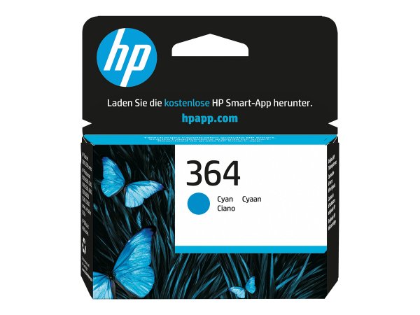 HP DeskJet 364 - Cartuccia di inchiostro Originale - Ciano - 3 ml