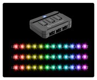 Thermaltake Lumi Color 256C - Interno - Nero - Multi - 12 lampadina(e) - LED - 30 cm