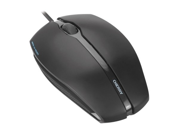 Cherry GENTIX Illuminated - Mouse - 1000 dpi Ottico - 3 tasti - Nero