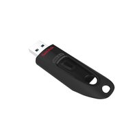 SanDisk Ultra - 64 GB - USB tipo A - 3.2 Gen 1 (3.1 Gen 1) - 100 MB/s - Senza coperchio - Rosso