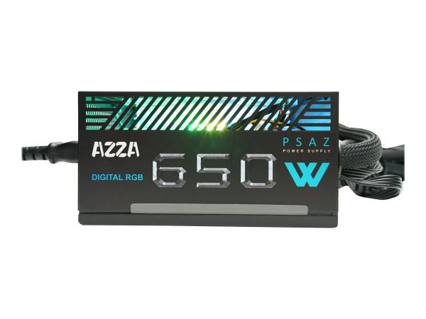 AZZA PSAZ-650W(ARGB) - 650 W - 200 - 240 V - 47 - 53 Hz - 100 W - 576 W - 100 W