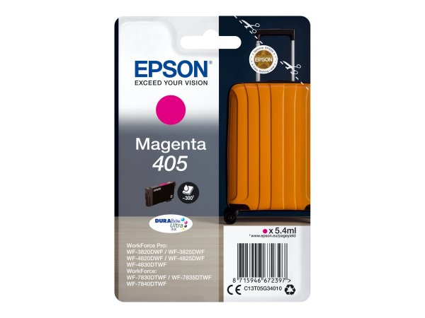 Epson 405 - Cartuccia di inchiostro Originale - Magenta - 5,4 ml