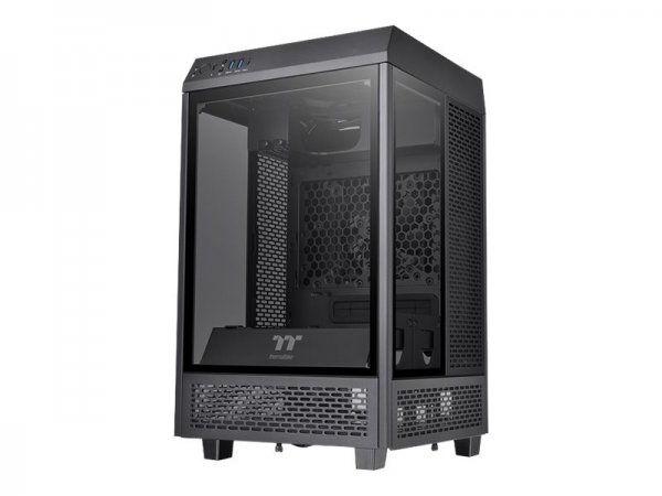 Thermaltake The Tower 100 - Mini Tower - PC - Nero - Mini-ITX - SPCC - Vetro temperato - Giocare