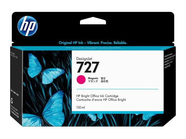 HP Cartuccia inchiostro magenta DesignJet 727 - 130 ml - Inchiostro colorato - 1 pz