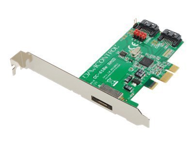 Dawicontrol DC-610E RAID - SATA - 0,1,JBOD - 5 Gbit/s - Marvell 88SE9128 - 2 canali - CE - FCC