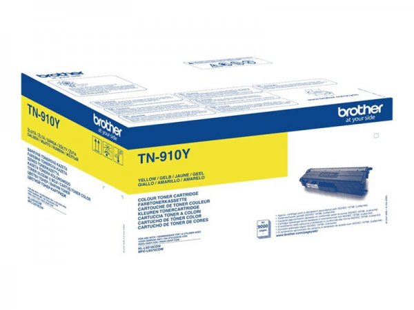 Brother TN910Y - Ultra Jumbo - Gelb - Original