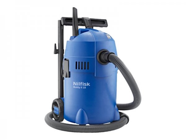 Nilfisk Buddy II 18 - Secco e bagnato - Nero - Blu - 18 L - 40 l/s - 20 kPa - 200 mbar