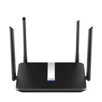 CUDY X6 - Wi-Fi 6 (802.11ax) - Dual-band (2.4 GHz/5 GHz) - Collegamento ethernet LAN - Nero - Router