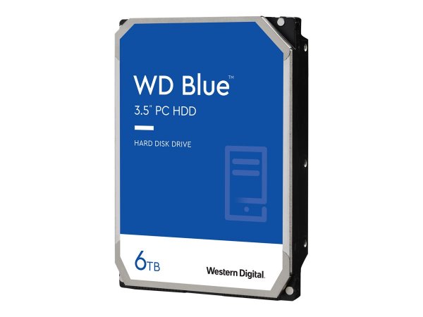 WD Caviar Blue WD60EZAZ 3,5" SATA 6000 GB - Disco rigido - 5400 rpm - Internamente USB 3.0