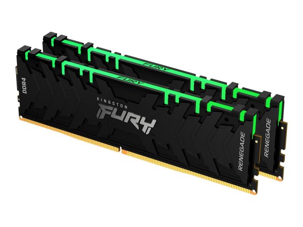 Kingston FURY Renegade RGB - 16 GB - 2 x 8 GB - DDR4 - 3200 MHz - 288-pin DIMM