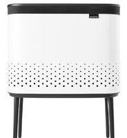 Brabantia 200502 - 60 L - Rettangolare - MDF - Bianco - Nero