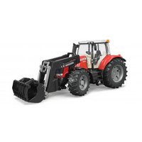 Bruder Massey Ferguson 7624 with frontloader - Rosso - 3 anno/i - Ragazzo - 445 mm - 175 mm - 198 mm