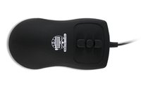 Man-Machine Petite Mouse - Ambidestro - USB tipo A - Nero