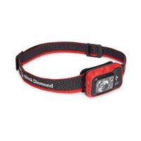 Black Diamond Spot 400 - Torcia a fascia - Nero - Rosso - Pulsanti - 1,1 m - IPX8 - LED