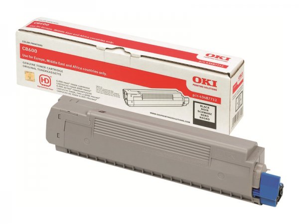 OKI Black - original - toner cartridge