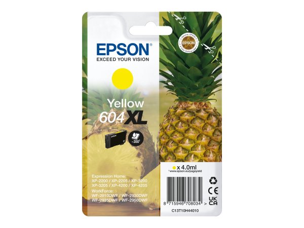 Epson 604XL - 4 ml - 1 pz - Confezione singola