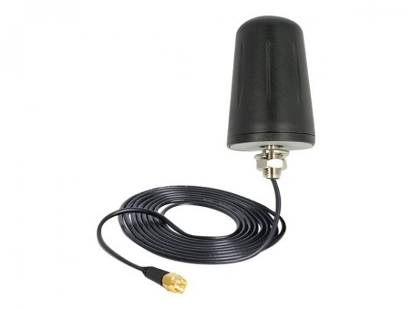 Delock 89534 - 3 dBi - 2.4 - 2.5 GHz - 50 ? - Antenna omnidirezionale - SMA - Maschio