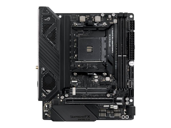 ASUS ROG Crosshair VIII Impact - Motherboard - ATX - Socket AM4 - AMD X570 Chipsatz - USB-C Gen2, US