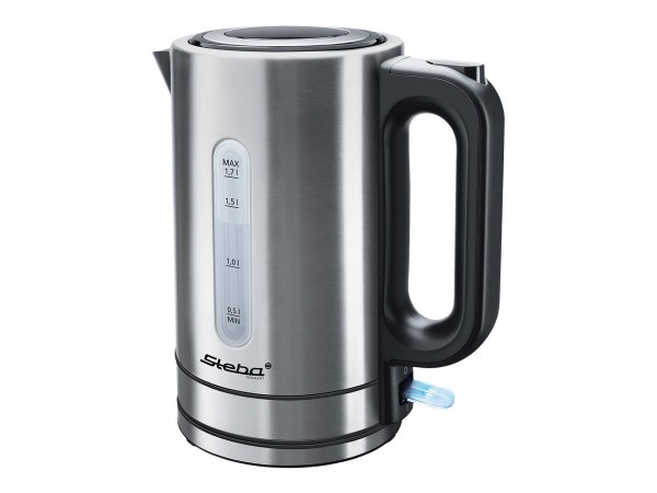 Steba WK 20 INOX - 1,7 L - 2200 W - Nero - Acciaio inossidabile - Plastica - Acciaio inossidabile