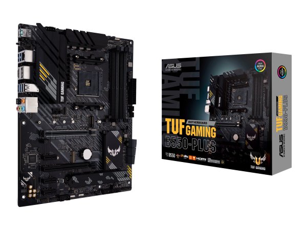 ASUS TUF Gaming B550-PLUS - AMD - Socket AM4 - AMD Ryzen 3000 Series - Socket AM4 - DDR4-SDRAM - 128