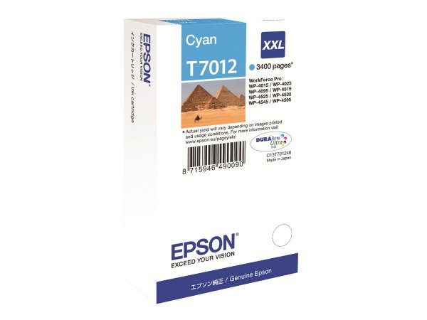 Epson T7012 - XXL size - cyan