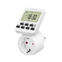 LogiLink ET0014 - Timer giornaliero/settimanale - Bianco - Digitale - LCD - Pulsanti - 7 giorno(i)