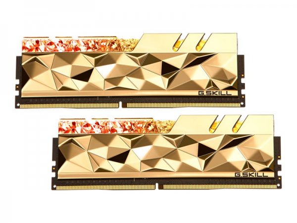 G.Skill Trident Z Royal F4-3600C16D-16GTEGC - 16 GB - 2 x 8 GB - DDR4 - 3600 MHz - 288-pin DIMM - Or