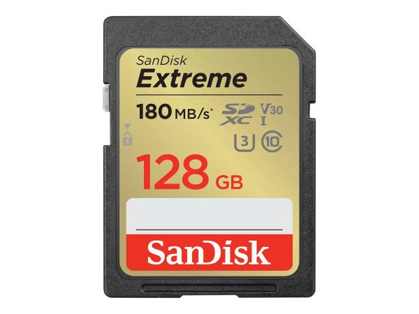 SanDisk Extreme Plus - Flash-Speicherkarte - 128 GB - Extended Capacity SD (SDXC)