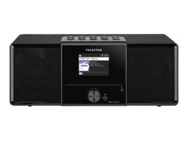 Telestar Radio/CD-Player DIRA S 32i CD Schwarz - Tuner