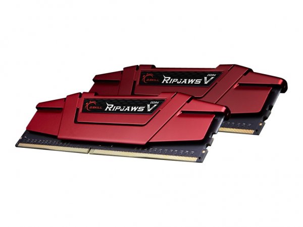 G.Skill Ripjaws V 32GB DDR4-2400Mhz - 32 GB - 2 x 16 GB - DDR4 - 2400 MHz - 288-pin DIMM - Rosso