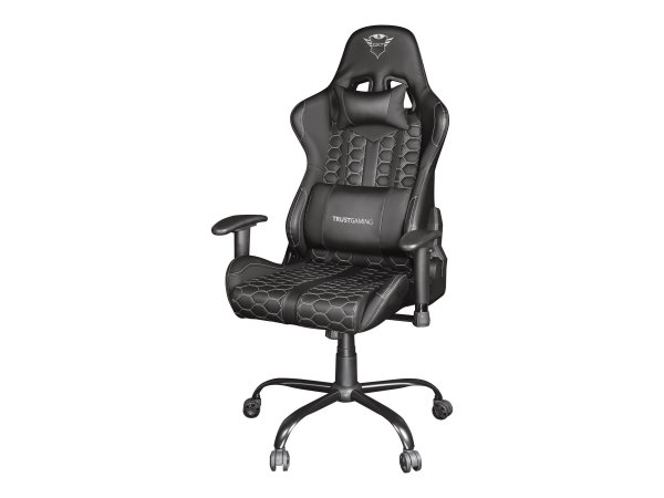 Trust GXT 708 Resto - Sedia per gaming universale - 150 kg - Universale - Nero - Nero - Metallo