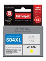 Activejet AE-604YNX printer ink for Epson replacement 604XL C13T10H44010 yield 350 - Compatibile - G