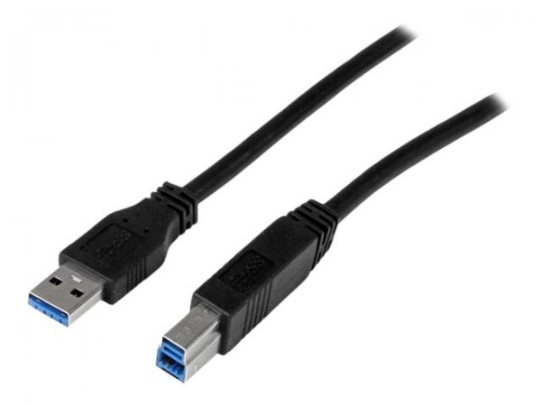 StarTech.com Cavo USB 3.0 SuperSpeed A a B certificato da 2 m - M/M - 2 m - USB A - USB B - USB 3.2