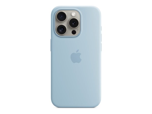 Apple iPhone 15 Pro Sil Case MagS Blue