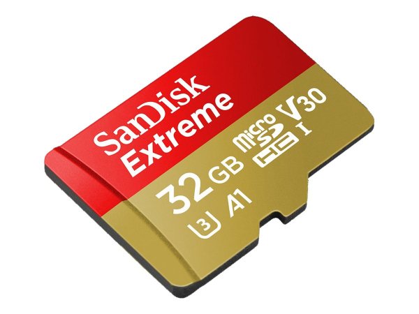 SanDisk Extreme - 32 GB - MicroSDHC - Classe 10 - UHS-I - 100 MB/s - 60 MB/s