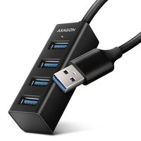 AXAGON HUE-M1A - USB 3.2 Gen 1 (3.1 Gen 1) Type-A - USB 3.2 Gen 1 (3.1 Gen 1) Type-A - 5000 Mbit/s -