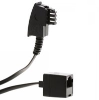 Helos 014149 - 0,2 m - RJ-11 - RJ-45 - Nero - Nero - 1 pz