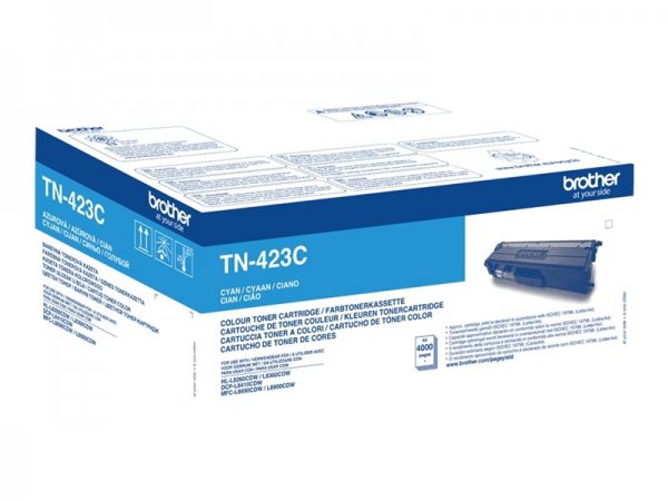 Brother TN-423 TN423C Toner Cartridge Cyan - Originale - Unità toner