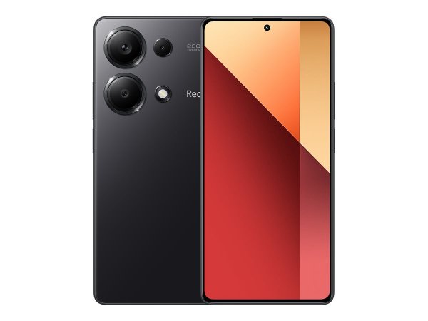 Xiaomi Redmi Note 13 Pro - 16,9 cm (6.67") - 2400 x 1080 Pixel - 12 GB - 512 GB - 200 MP - Nero