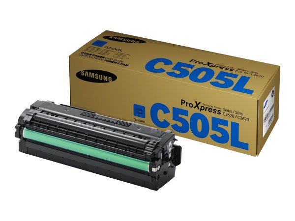 HP Cartuccia toner ciano originale CLT-C505L ad alta capacità - 3500 pagine - Ciano - 1 pz