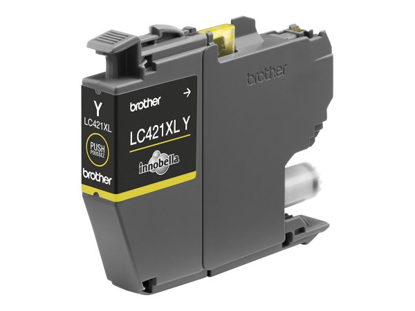 Brother LC421XLY - Giallo - 1 pz - 500 pagine - Confezione singola