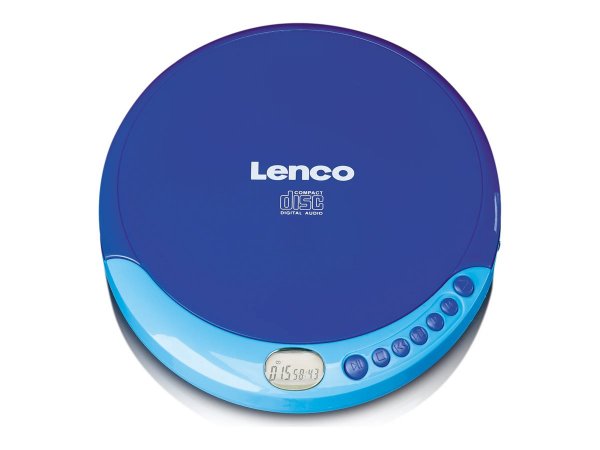 Lenco CD-011 - 190 g - Blu - Lettore CD portatile